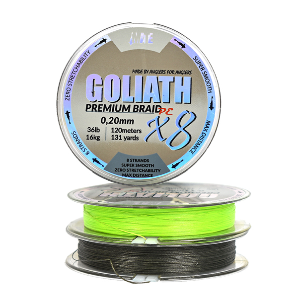 MATE GOLIATH BRAID CHARTREUSE 0.11mm